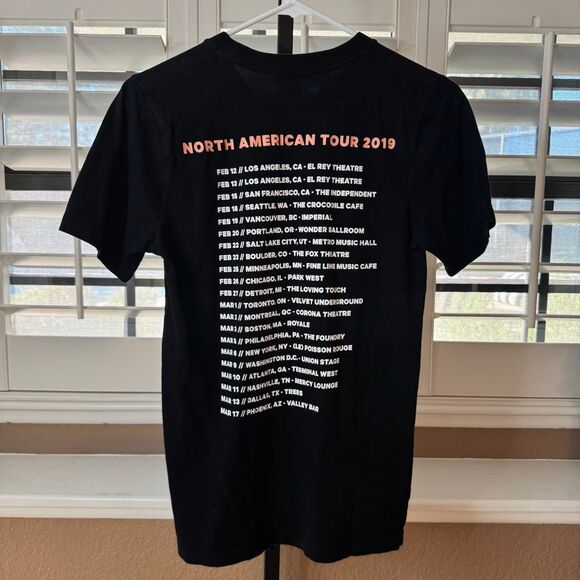 Dean Lewis A Place We Knew 2019 Black Tour Shirt Size Small Official Merch Emo - Picture 4 of 4